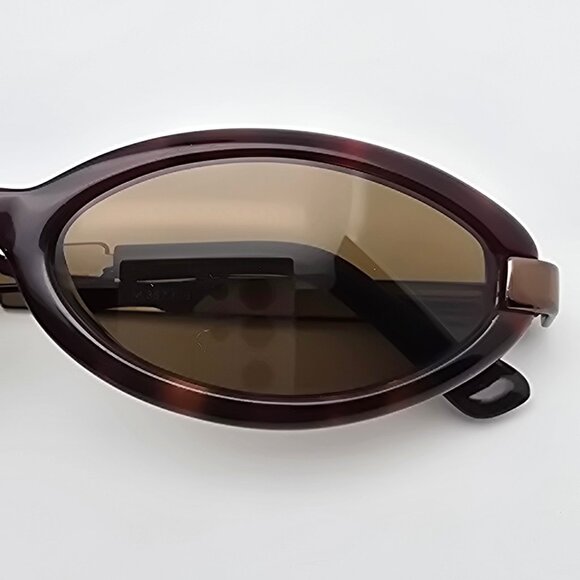 Moschino M3573-S 194/33 Tortoise Bronze Frame Brown Lens Sunglasses Italy 49mm main image 11